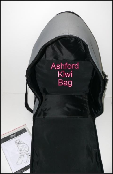 Spinnrad Ashford Kiwi3, gewachst, wenig gebraucht, plus Bag